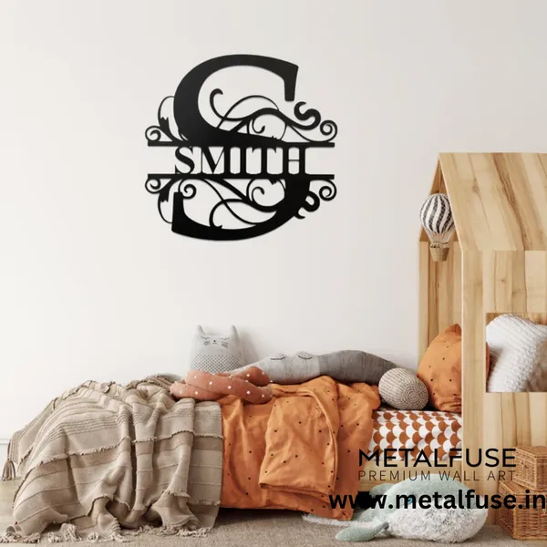 Metal_Wall_Art_for_Home_Decoration__|_Personalized_Monogram__|_Black