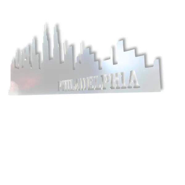Metal_Wall_Art_for_Home_Decoration__|_Philadelphia_Skyline__|_Silver