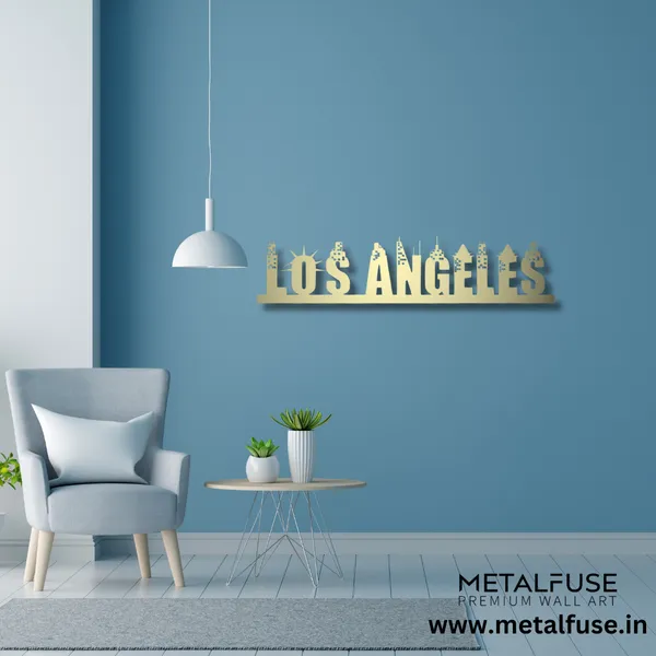 Metal_Wall_Art_for_Home_Decoration__|_Los_Angeles_Skyline_Skyline__|_Gold