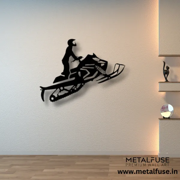 Metal_Wall_Art_for_Home_Decoration__|_Mountain_Snowmobiler__|_Black