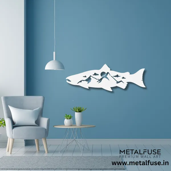 Metal_Wall_Art_for_Home_Decoration__|_Salmon_Fish_Design_Alternative__|_White