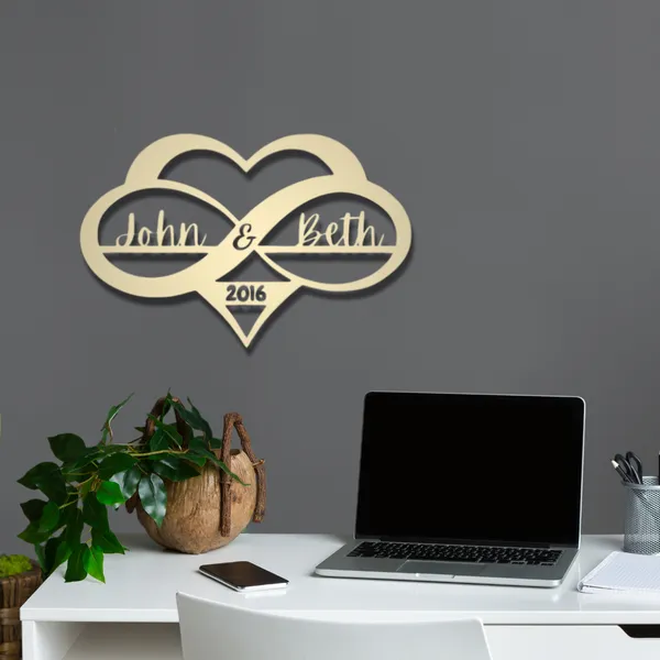Metal_Wall_Art_for_Home_Decoration__|_Personalized_Infinity_Heart_Sign__|_Gold