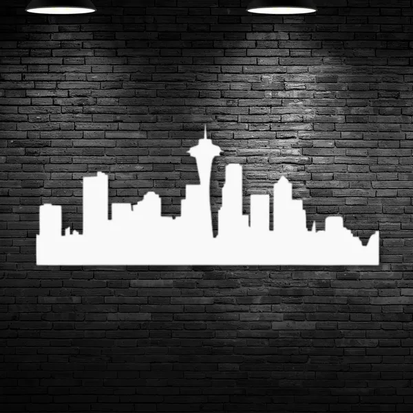 Metal_Wall_Art_for_Home_Decoration__|_Seattle_Skyline__|_White