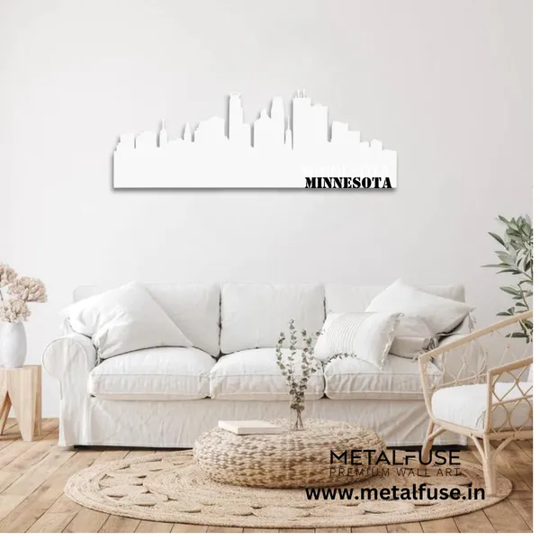 Metal_Wall_Art_for_Home_Decoration__|_Minnesota_Skyline__|_White