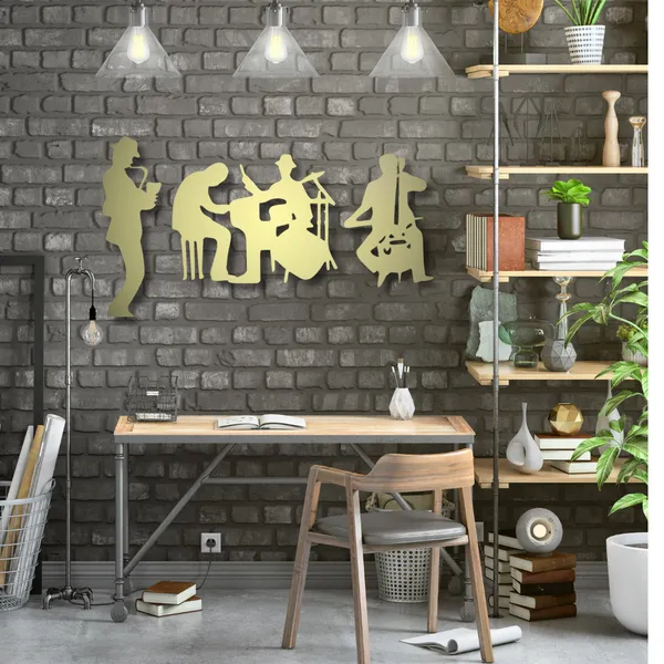 Metal_Wall_Art_for_Home_Decoration__|_Music_Metal_Silhouette_Music__|_Gold
