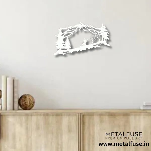 Metal_Wall_Art_for_Home_Decoration__|_Mountain_Snowboarder__|_White