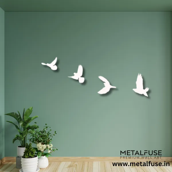 Metal_Wall_Art_for_Home_Decoration__|_Birds__|_White