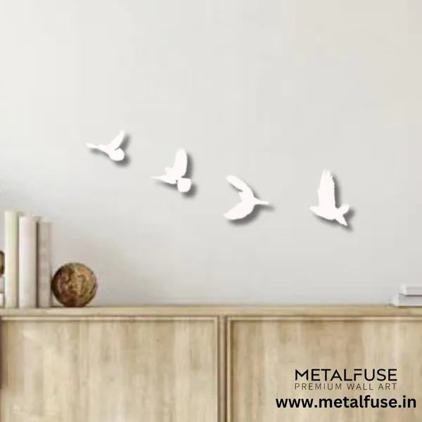 Metal_Wall_Art_for_Home_Decoration__|_Birds__|_White