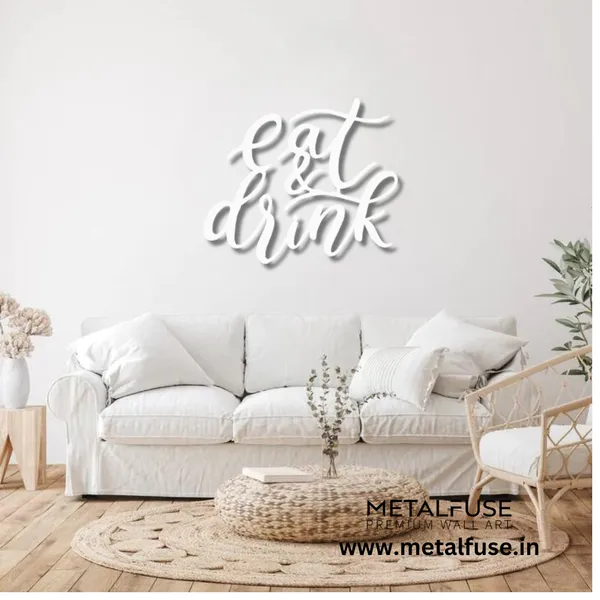 Metal_Wall_Art_for_Home_Decoration__|_Eat_&_Drink__|_White