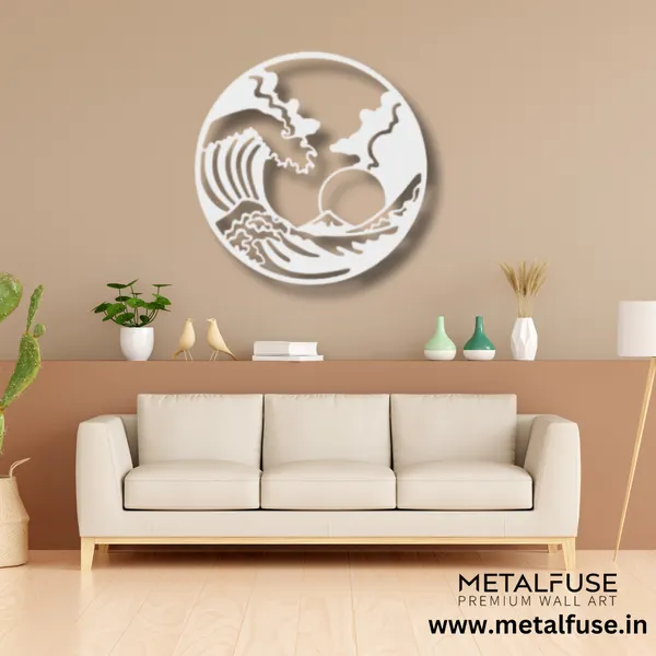 Metal_Wall_Art_for_Home_Decoration__|_The_Great_Wave__|_White