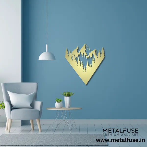 Metal_Wall_Art_for_Home_Decoration__|_Mountain_View__|_Gold