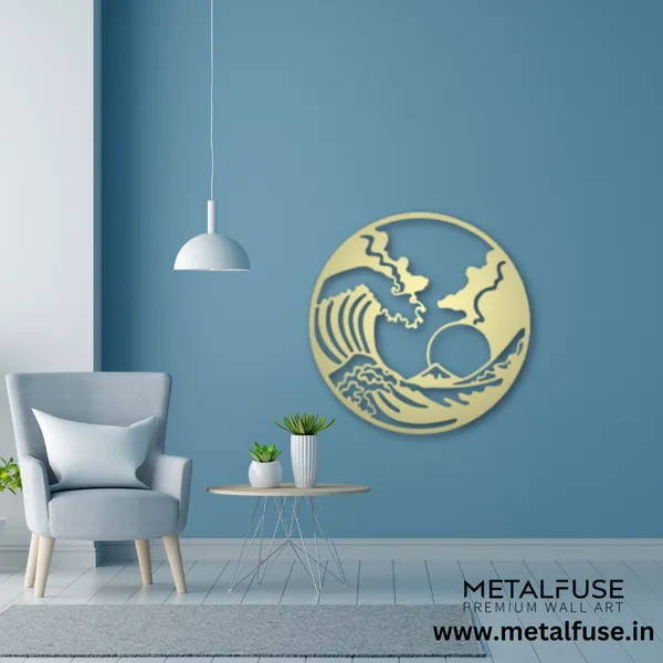 Metal_Wall_Art_for_Home_Decoration__|_The_Great_Wave__|_Gold