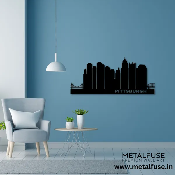 Metal_Wall_Art_for_Home_Decoration__|_Pittsburgh_Skyline__|_Black