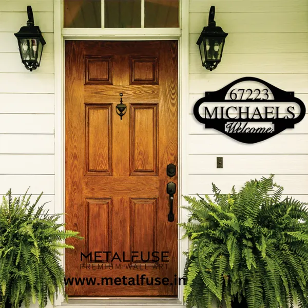 Metal_Wall_Art_for_Home_Decoration__|_Name_Monogram_Address_Sign_|_Black