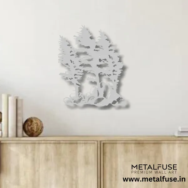 Metal_Wall_Art_for_Home_Decoration__|_Windy_Pines__|_Silver