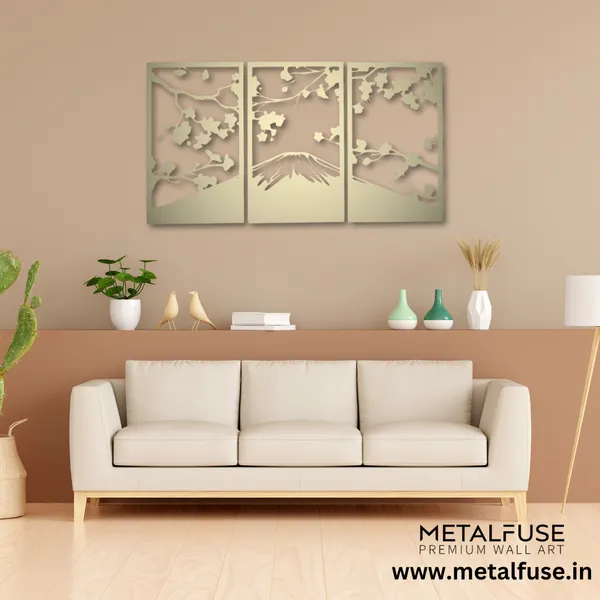 Metal_Wall_Art_for_Home_Decoration__|_Sakura_Cherry_Blossom__|_Gold