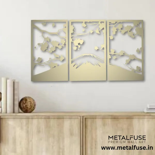 Metal_Wall_Art_for_Home_Decoration__|_Sakura_Cherry_Blossom__|_Gold