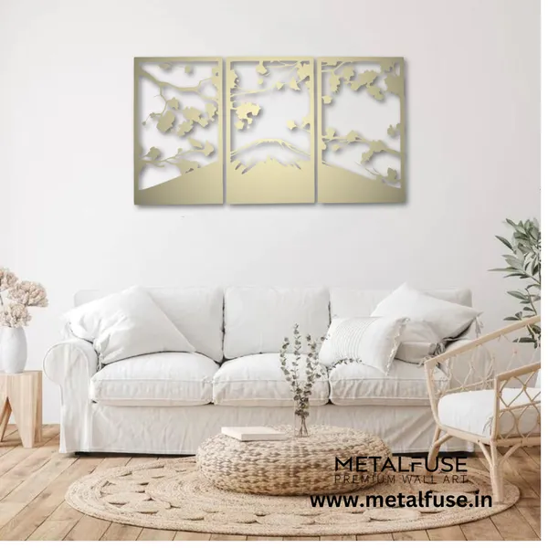 Metal_Wall_Art_for_Home_Decoration__|_Sakura_Cherry_Blossom__|_Gold