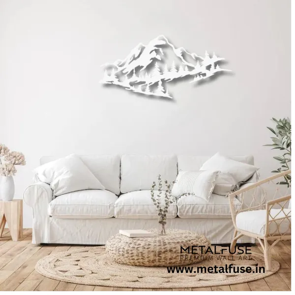 Metal_Wall_Art_for_Home_Decoration__|_Mountain_Range__|_White