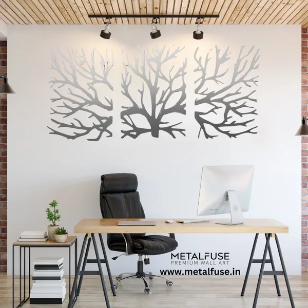 Metal_Wall_Art_for_Home_Decoration__|_Tree_(3_Piece)__|_Silver