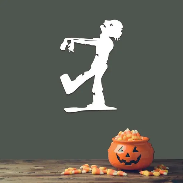 Metal_Wall_Art_for_Home_Decoration__|_Walking_Zombie__|_White