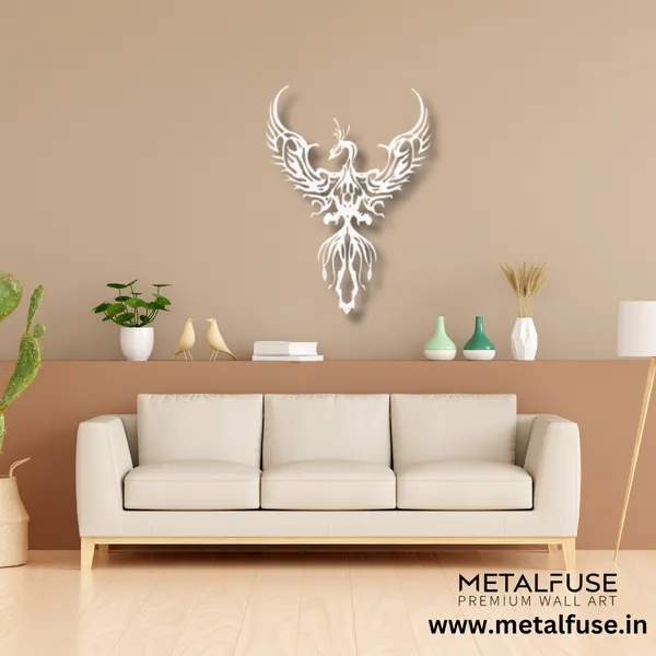 Metal_Wall_Art_for_Home_Decoration__|_Rising_Phoenix__|_White