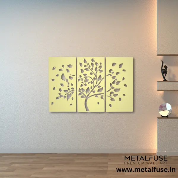 Metal_Wall_Art_for_Home_Decoration__|_Tree_(3_Piece)__|_Gold