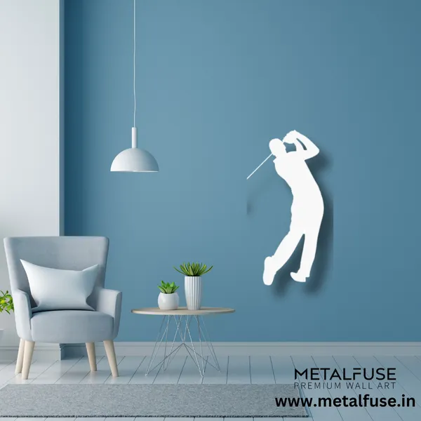 Metal_Wall_Art_for_Home_Decoration__|_Golf_Swing__|_White