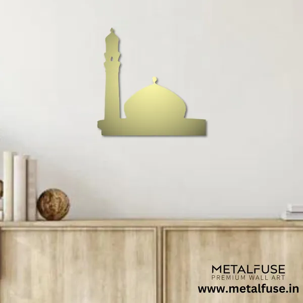 Metal_Wall_Art_for_Home_Decoration__|_Mosque__|_Gold