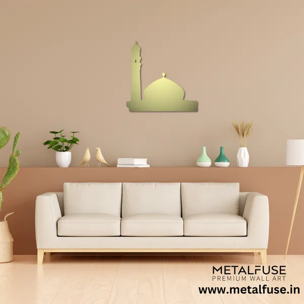 Metal_Wall_Art_for_Home_Decoration__|_Mosque__|_Gold