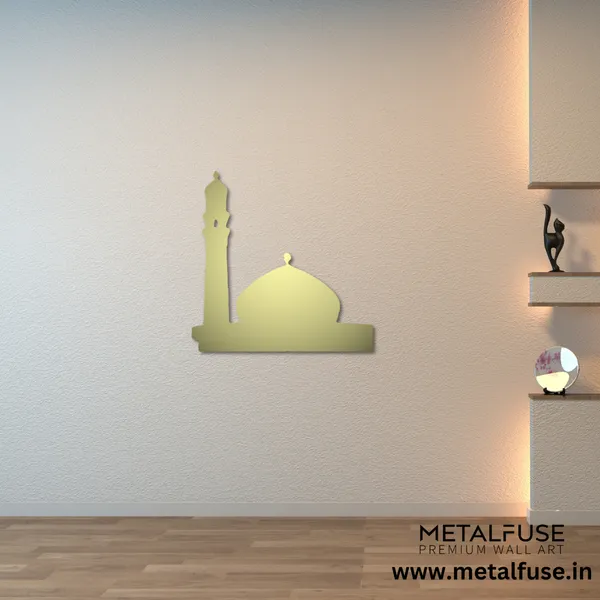 Metal_Wall_Art_for_Home_Decoration__|_Mosque__|_Gold