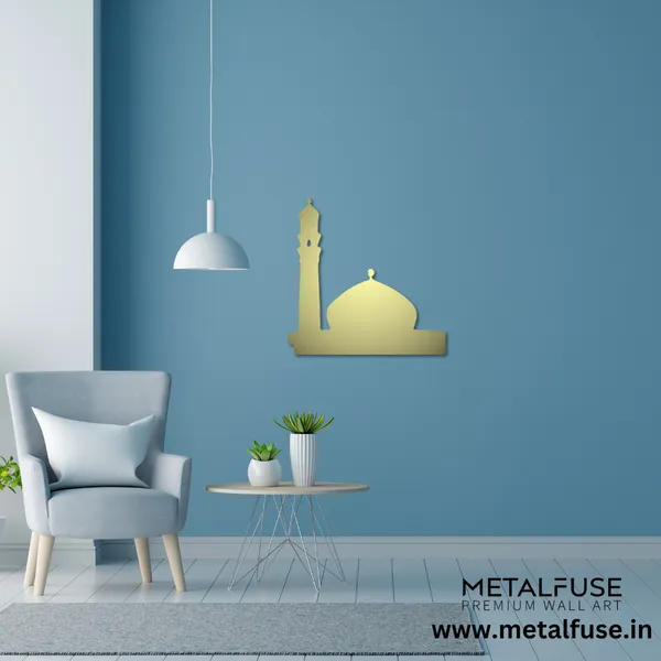 Metal_Wall_Art_for_Home_Decoration__|_Mosque__|_Gold