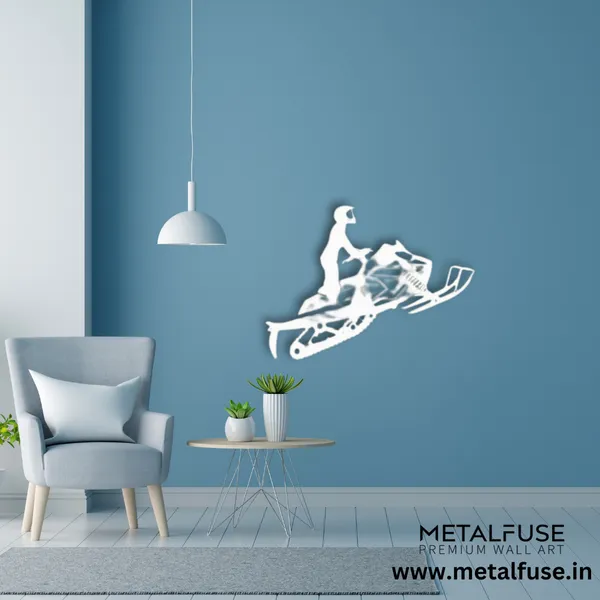 Metal_Wall_Art_for_Home_Decoration__|_Mountain_Snowmobiler__|_White