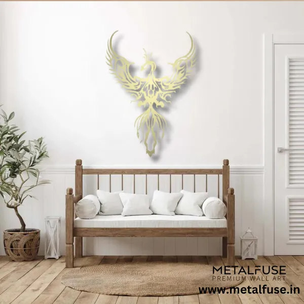 Metal_Wall_Art_for_Home_Decoration__|_Rising_Phoenix__|_Gold
