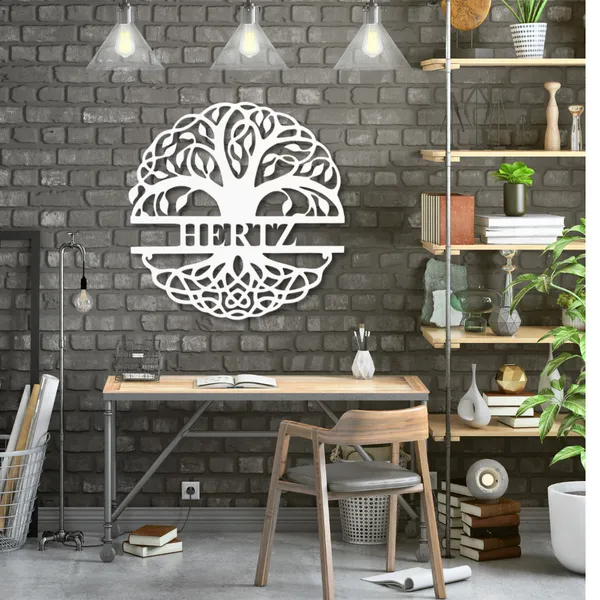 Metal_Wall_Art_for_Home_Decoration__|_Family_Tree_Monogram__|_White