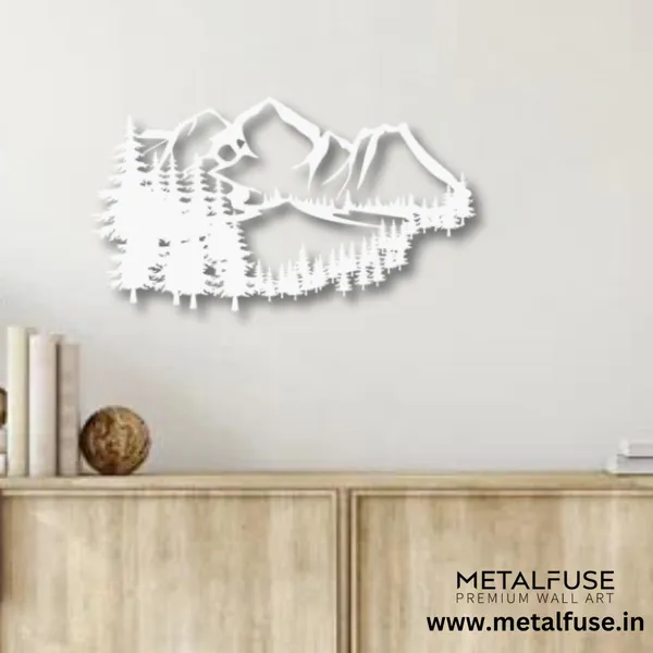 Metal_Wall_Art_for_Home_Decoration__|_Maroon_Bells_Peak__|_White