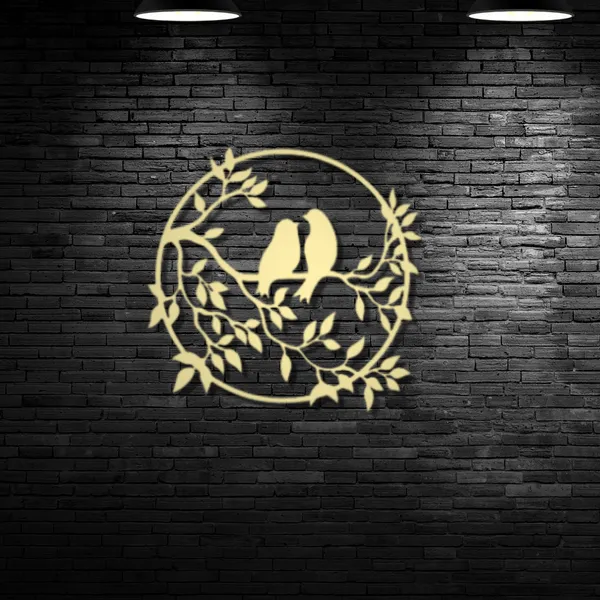 Metal_Wall_Art_for_Home_Decoration__|_Bird_Tree__|_Black