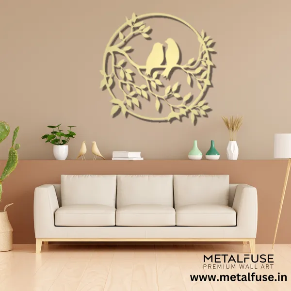 Metal_Wall_Art_for_Home_Decoration__|_Bird_Tree__|_Black