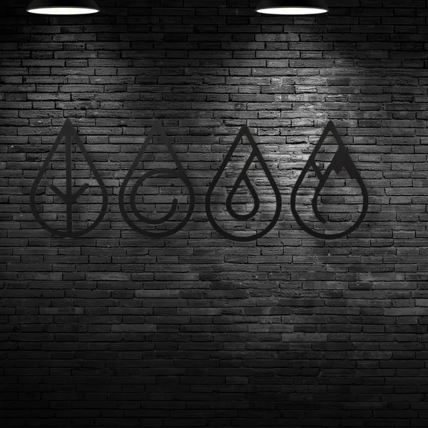 Metal_Wall_Art_for_Home_Decoration__|_Four_Elements_Drops_|_Black
