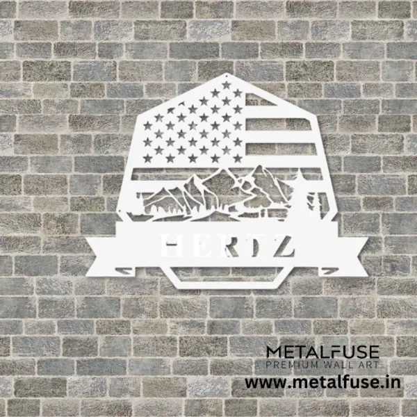 Metal_Wall_Art_for_Home_Decoration__|_American_Monogram__|_White