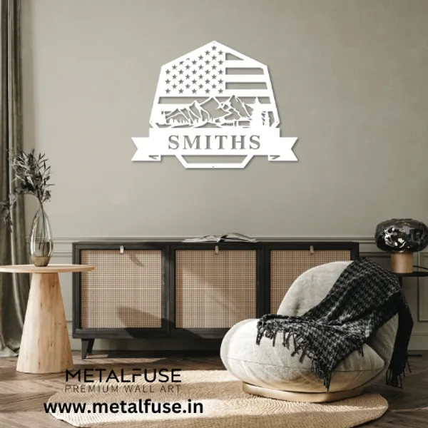 Metal_Wall_Art_for_Home_Decoration__|_American_Monogram__|_White