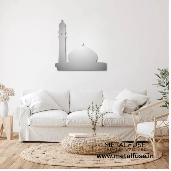 Metal_Wall_Art_for_Home_Decoration__|_Mosque__|_Silver