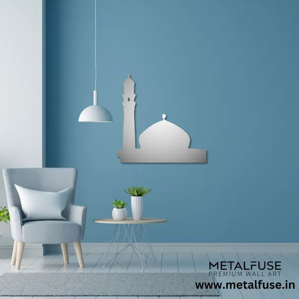 Metal_Wall_Art_for_Home_Decoration__|_Mosque__|_Silver