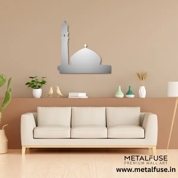 Metal_Wall_Art_for_Home_Decoration__|_Mosque__|_Silver