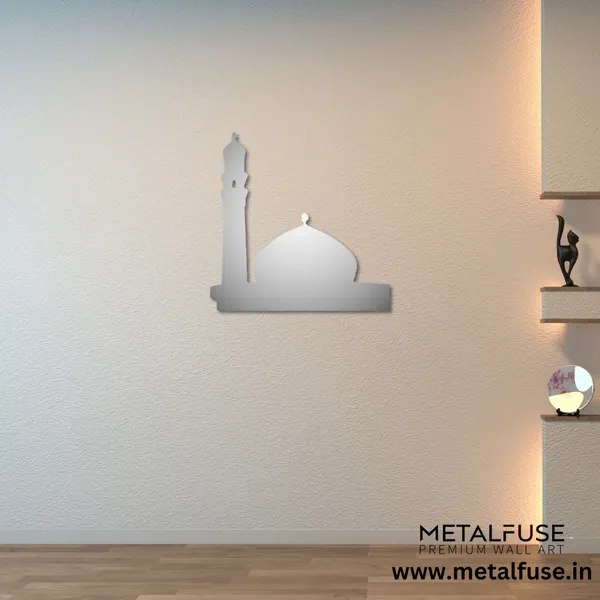 Metal_Wall_Art_for_Home_Decoration__|_Mosque__|_Silver