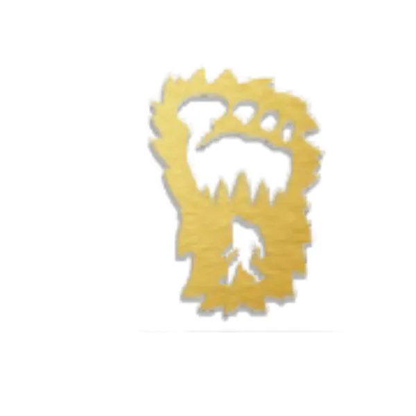 Metal_Wall_Art_for_Home_Decoration__|_Bigfoot_Foot_Print__|_Gold