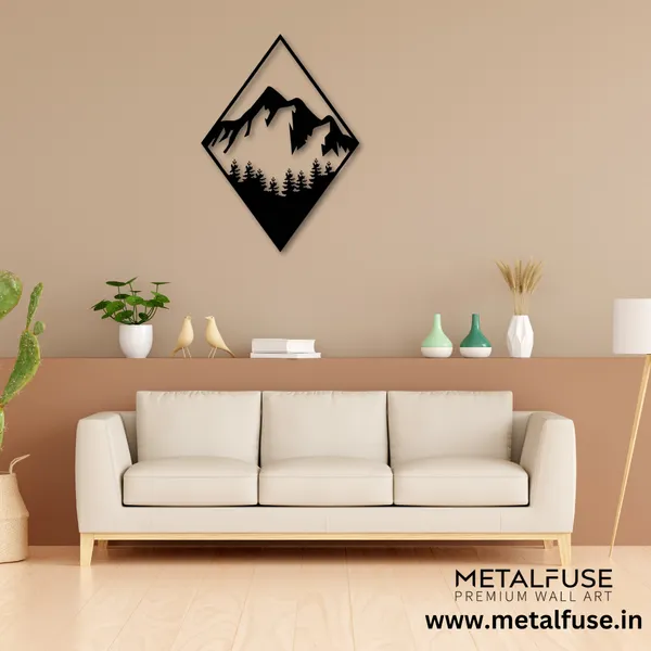 Metal_Wall_Art_for_Home_Decoration__|_Diamond_Mountain__|_Black