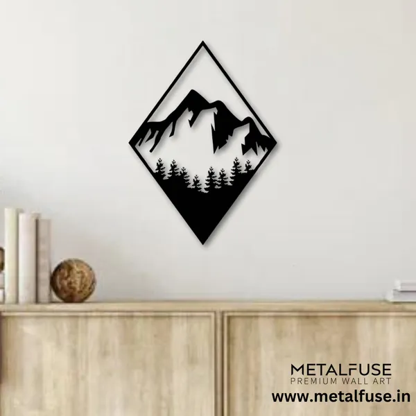 Metal_Wall_Art_for_Home_Decoration__|_Diamond_Mountain__|_Black