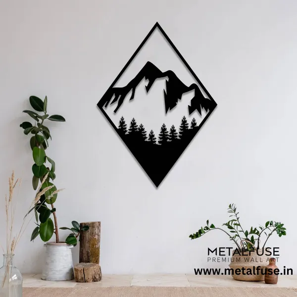 Metal_Wall_Art_for_Home_Decoration__|_Diamond_Mountain__|_Black