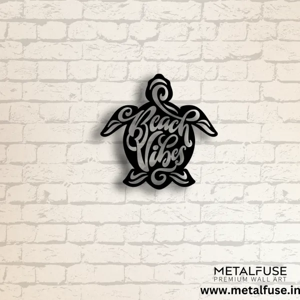 Metal_Wall_Art_for_Home_Decoration__|_Beach_Vibes_Turtle__|_Black